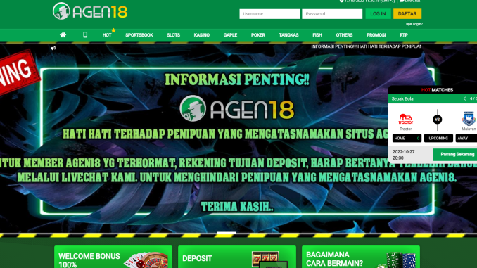Agen18 Agen18