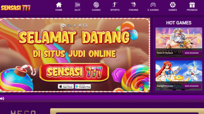 SENSASI777 SENSASI777